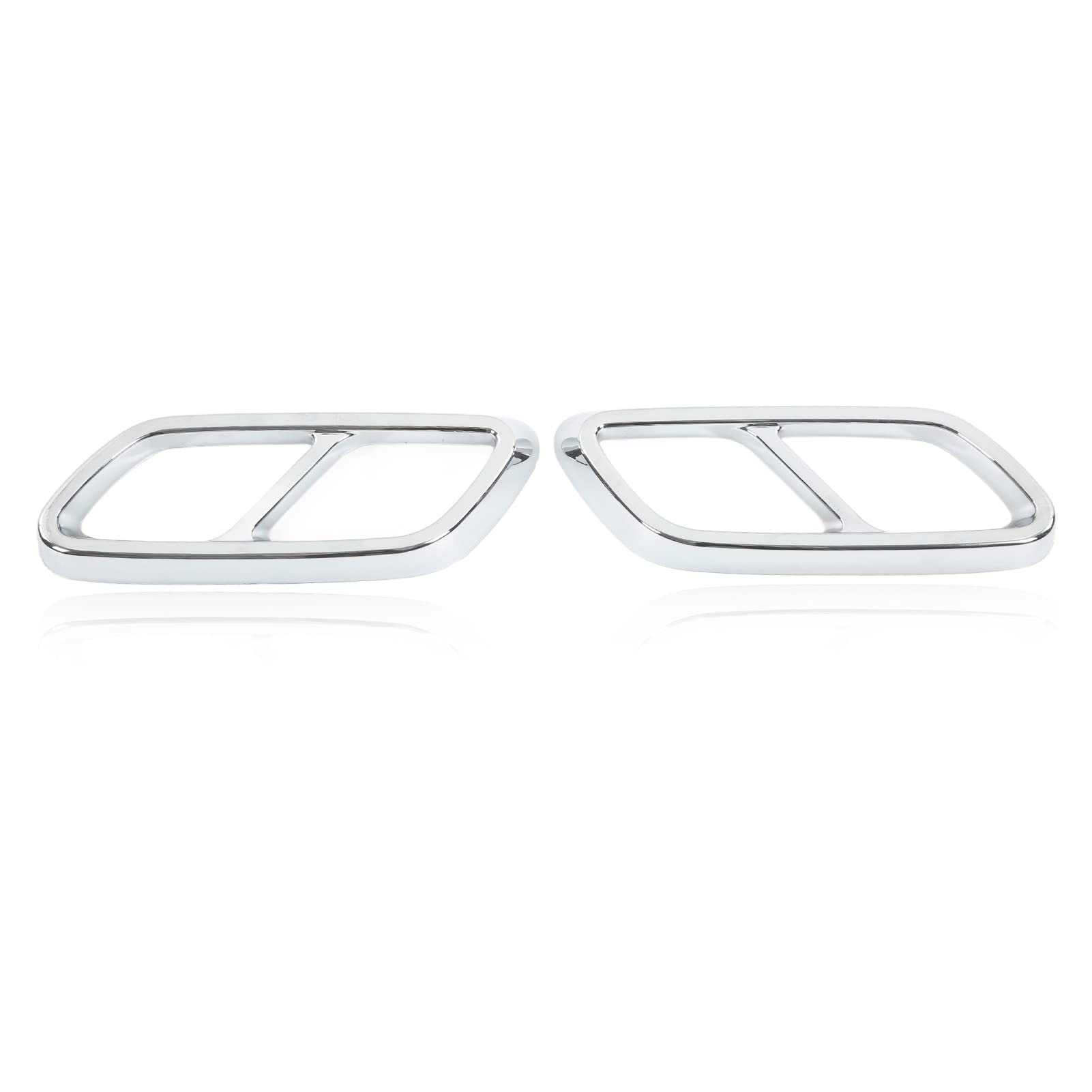 Garniture de Couvercle de Tuyau de Queue de Silencieux D'échappement Arrière pourClasse C W206 2021 Up (Électroargenture)
