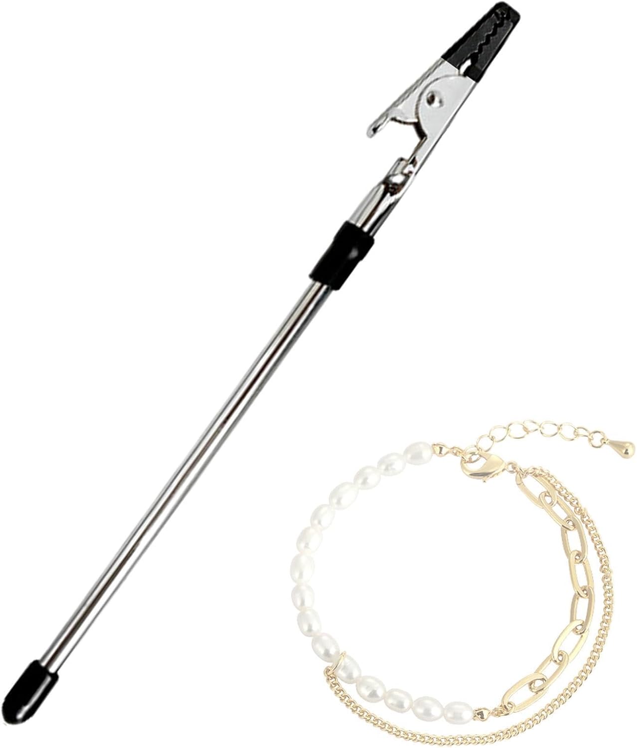 Jewelry Clasp Helper Tool Jewelry Wearing Aids, Multifunction Metal Note