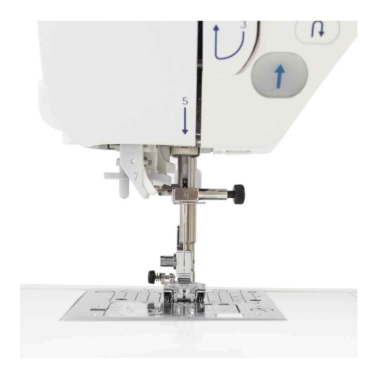 Máquina de coser HZL-DX7 con 287 patrones de puntada y 4 fuentes 7
