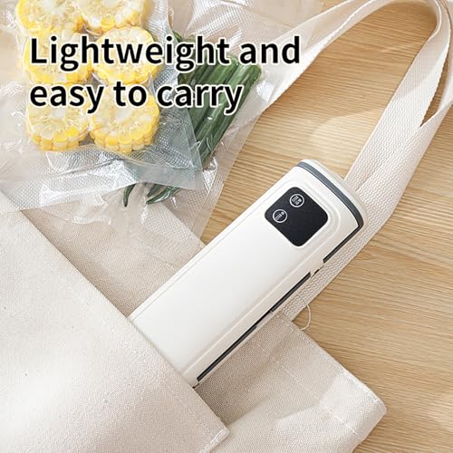 Vacuum Sealer Machine – Compact Size, Quick Sealing Cycle (10‑20s), Dry & Moist Food Modes, Includes Cutter and 10 Sealer Bags - image 9
