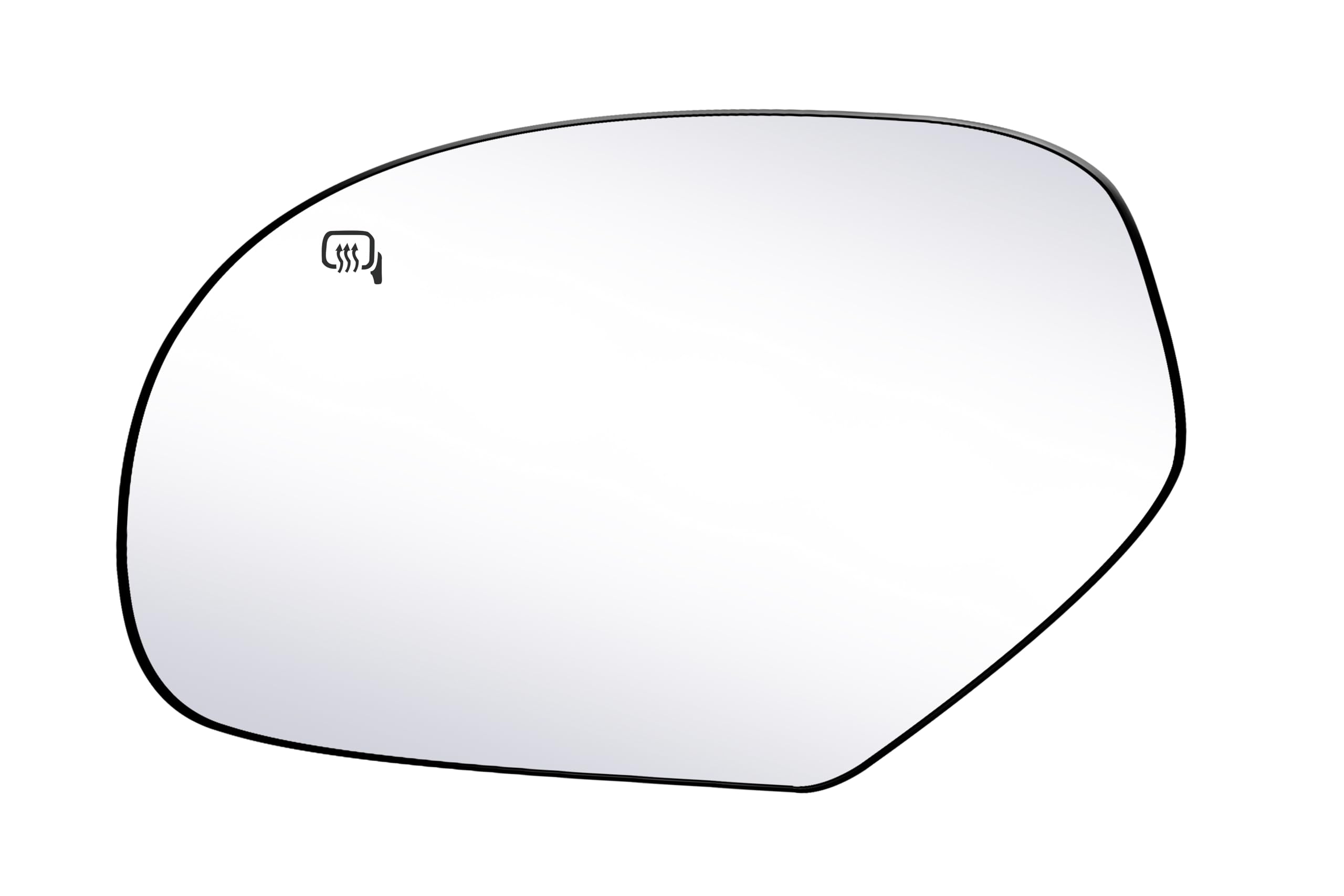 Driver Side Replacement Mirror Glass - Compatible with CHEVY & GMC vehicles - 09-13 Silverado 1500/Sierra 1500, 09-14 Sierra 2500HD/3500HD, 15951106