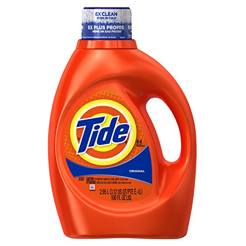 Image of Tide Original Scent Liquid Laundry Detergent, 100 Fl Oz (Packaging May Vary)