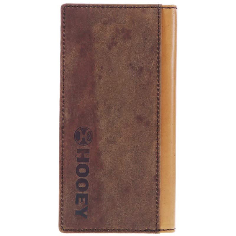 HOOEY Leather Men's Western Rodeo Wallet (Phoenix - Tan/Brown)3
