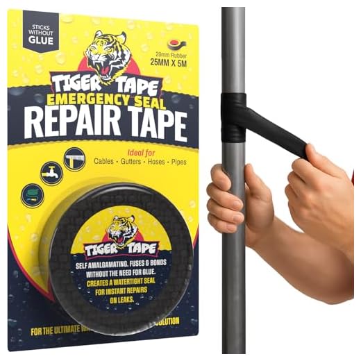 Self-Fusing Repair Tape for Plumbing