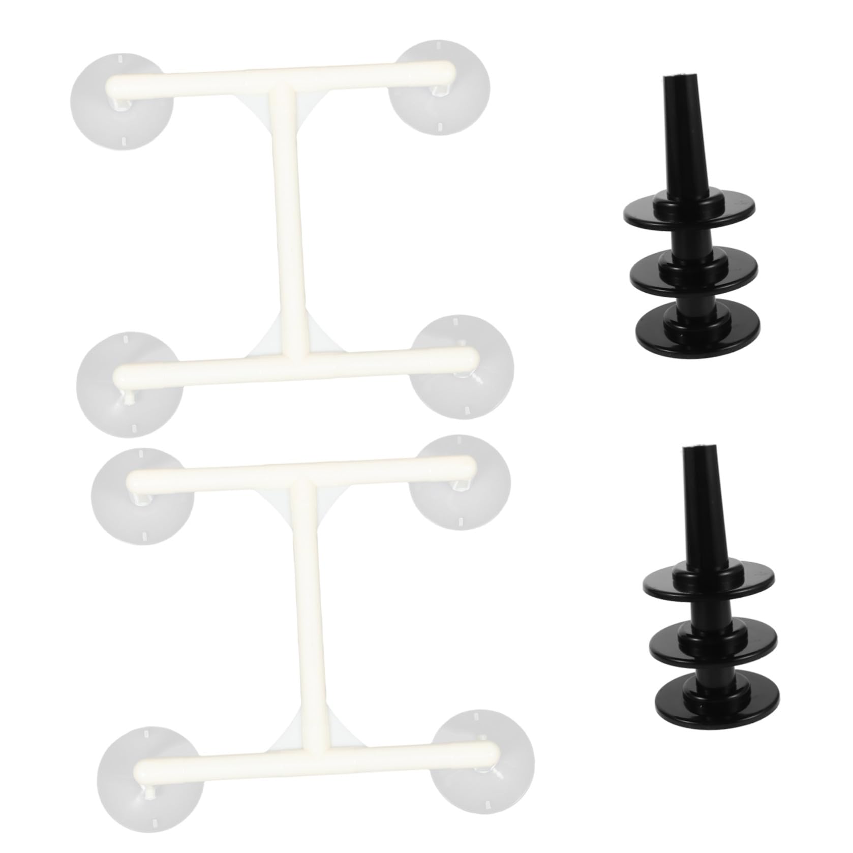 Vaguelly Set Strumenti per Rimozione Schermo Lcd Tv e Monitor Computer, Ventosa Magnetica Nera in Plastica e Gomma per Riparazione e Manutenzione senza Danni