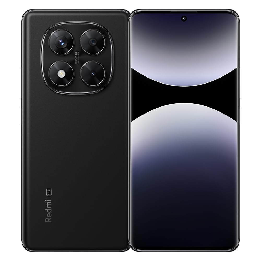 XIAOMI Redmi Note 14 Pro 5G Smartphone MediaTek Dimensity 7025-Ultra 120 Hz 12 + 256 Go 108 MP Écran Eye-Care Batterie 5110 mAh avec NFC avec charge Turbo 45 W Noir