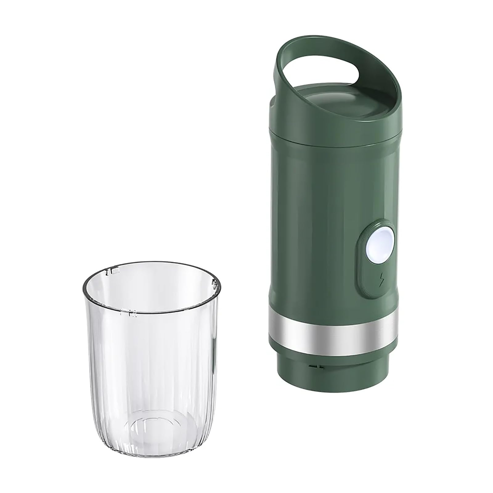 Máquina De Café Expreso Eléctrica Portátil, Mini Cafeteras De Viaje para Acampar con Cartucho De Café En Polvo, Funcionamiento En Modo Dual, Uso para Viajes Camping Oficina