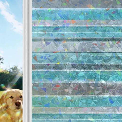 Vinilo Decorativo Rainbow Film para Ventana 17.7x78.7 pulgadas miniatura 1