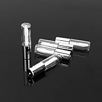 Vista 2 de TOPINCN Mini tubo transparente de brillo labial, botella vacía de bálsamo labial de 0.04 fl oz, contenedores de brillo de labios, botellas