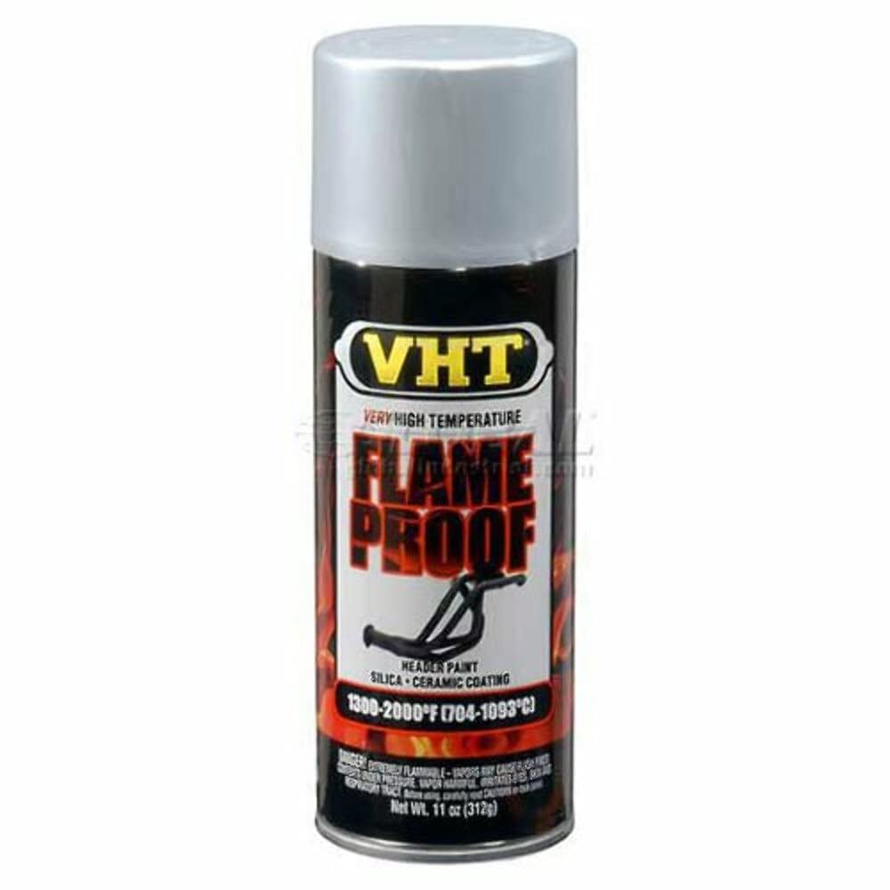 Vht Extreme High Temperature Coating Flat Silver 11 Oz. Aerosol - Lot of 6