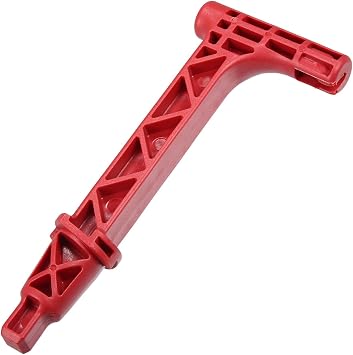 Handle F Emergency Unlocking Handbrake Hammer Emergency Unlock Key for BMW X5 2006-2009 Plastic Red Replacement Car Parts