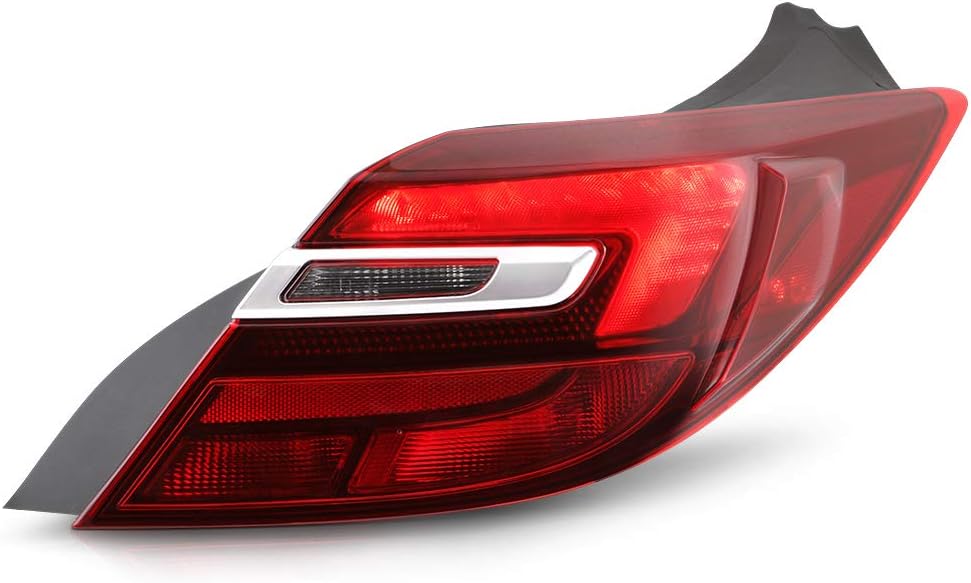 ACANII - For 2014 2015 2016 2017 Buick Regal LED Tail Light Brake Lamp Outer Assembly Replacement Right Passenger Side