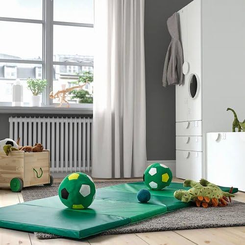 Amazon.co.jp: IKEA イケア 折りたたみ式ジムマット グリーン 78x185cm