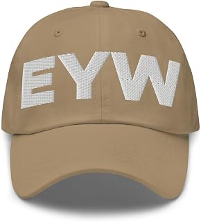 Hogue WS LLC EYW Airport Hat (Embroidered Dad Cap) Flying to Key West Airport