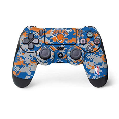 Skinit Decal Gaming Skin Compatible with PS4 Controller - Officially Licensed NBA New York Knicks Digi Camo Design
