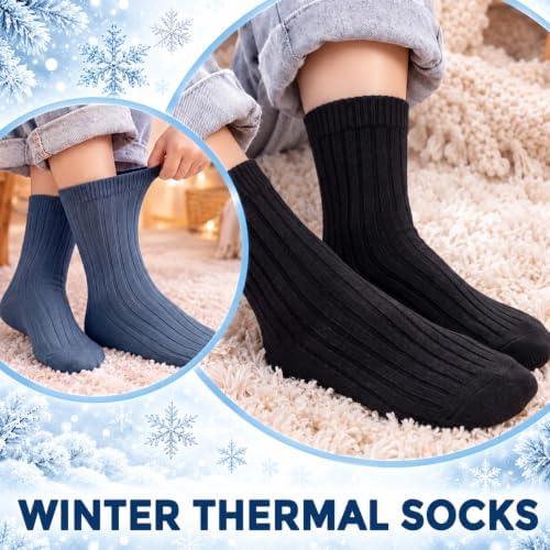 Glitopper 2 Set Kids Winter Gloves Hat Scarf Socks Set — 사진 6