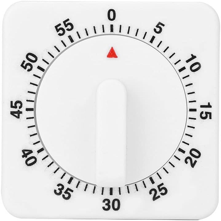 Kitchen Timer 60 Min Countdown Alarm Mechanical Baking BBQ Clock Cooking Tool