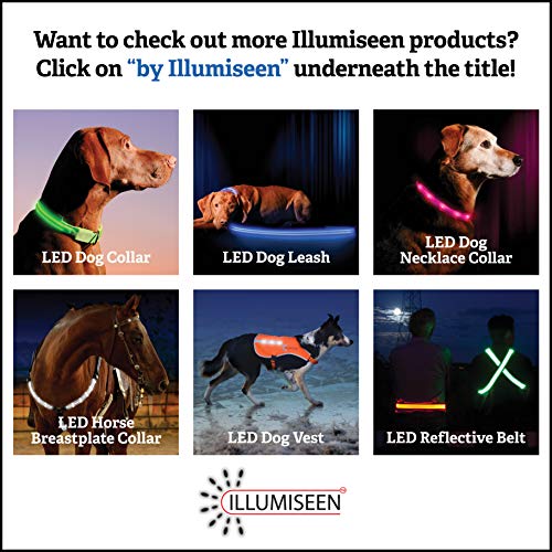 Illumiseen Extension for the LED Reflective Belt – Adds a max. of 19.6” to your LED Belt