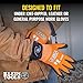 Klein Tools 60795 Rechargeable Heated Work Glove Liners (Large) with Knit Dipped Gloves (2XL), Cut Level A1 Protection, Touchscreen Compatibility, and Batteries
