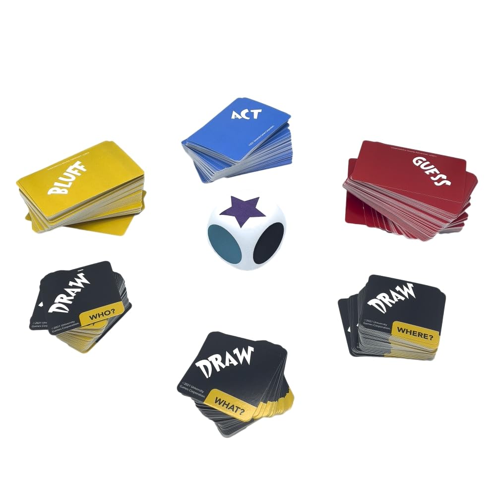 University Games Party Game Night Compendium Board Game, Assorted Color - Image 3