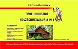 Industrie Holzschutzlasur für Handwerk und Industrie