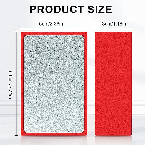 4pcs Hand Diamond Polishing Pads Tile Sanding Blocks Glass Polishing Kit Tile Grinding Block Pad for Concrete Stone Granite Marble Porcelain Tile Ceramic 60# 100# 200# 400#