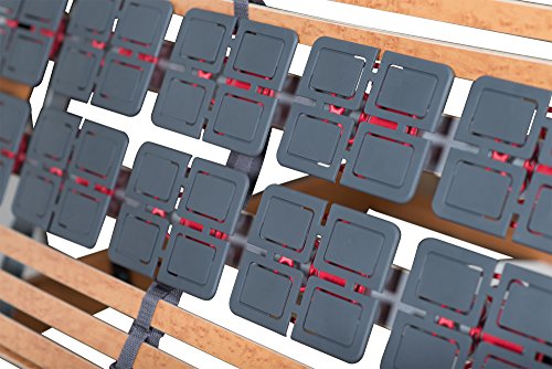 FMP Matratzenmanufaktur 7 Zonen Teller Lattenrost Rhodos EL Komfort - Kopf- und Fußteil elektrisch verstellbar 2 Tellerzonen Lattenroste 140x200 cm – Bild 6