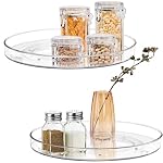 2 Pack Lazy Susan Organizer,10.6" Turntable Organizer for Pantry