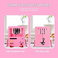 Vista 12 de Funda protectora rígida de dibujos animados para consola de interruptores, funda protectora para consola de juegos, funda protectora para Ventilador