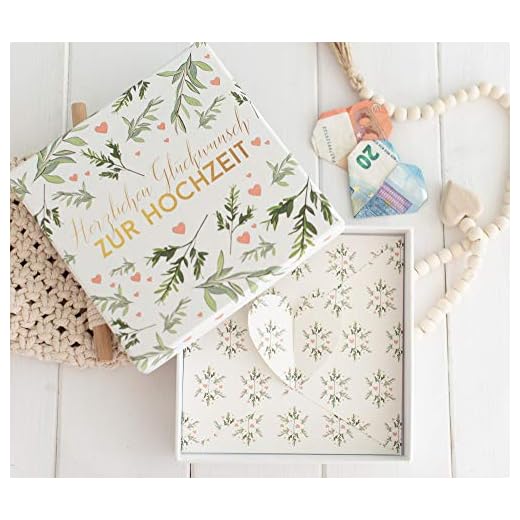 Geldgeschenk | Geld Verpackung zur Hochzeit | Hochzeitsgeschenk für das Brautpaar