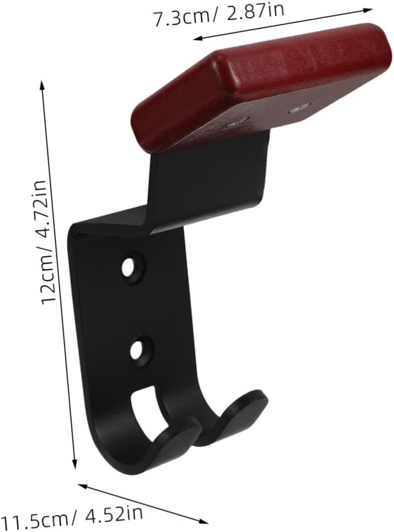 Toddmomy Motorcycle Holder Rack Heavy Duty Wall Mount Organizer for Sports Gear Jackets Fit Effortless Installation Space Saving Design