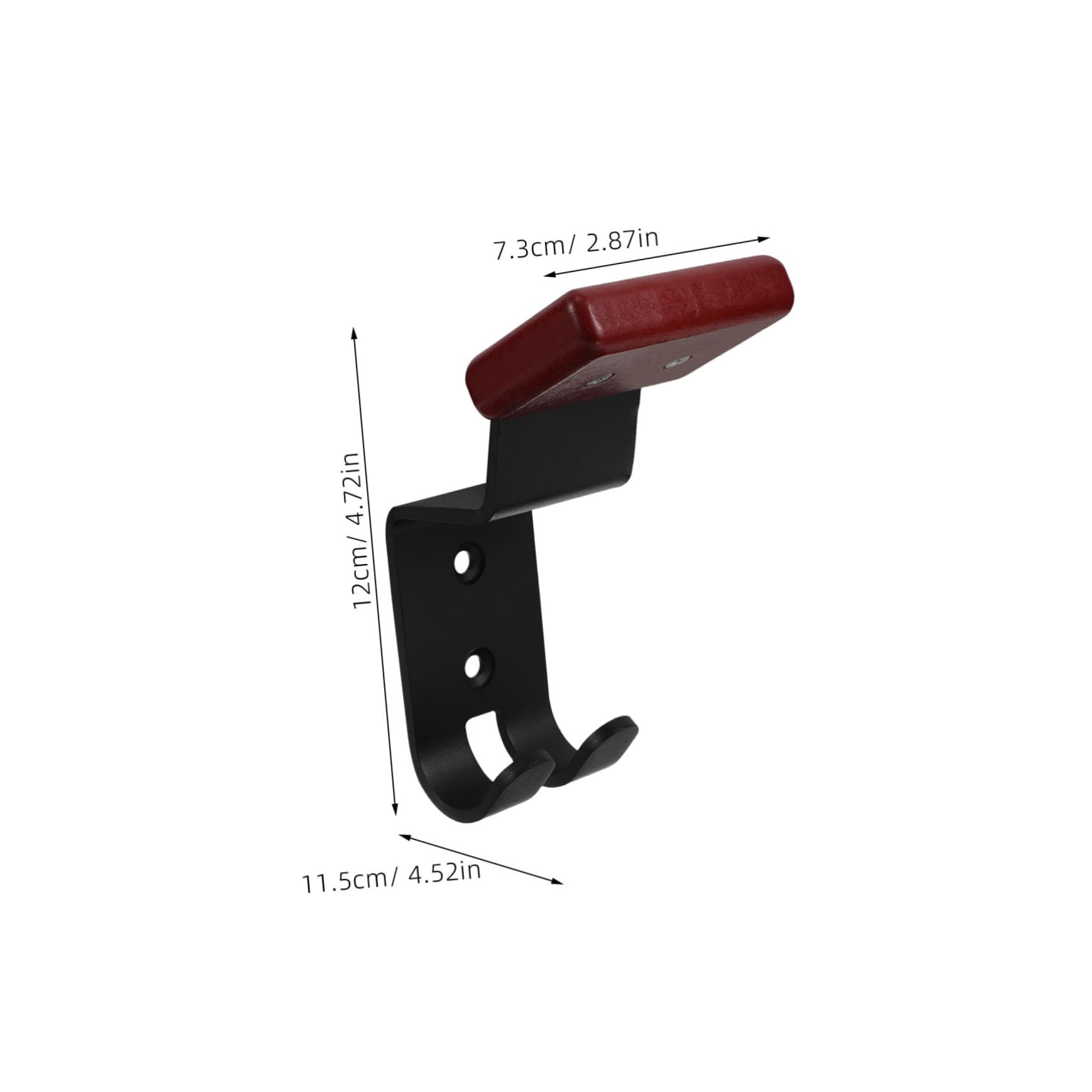 Toddmomy Motorcycle Holder Rack Heavy Duty Wall Mount Organizer for Sports Gear Jackets Fit Effortless Installation Space Saving Design