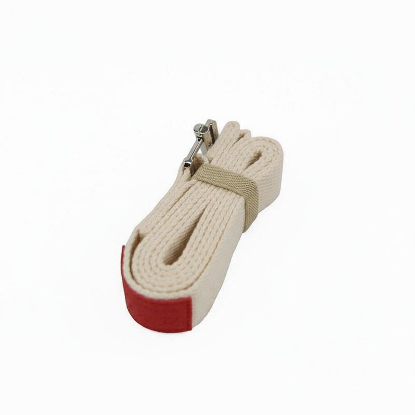 Stretching Belt Belt Deepen Stretches Stretching Strap Stretching Strap with Buckle Improve Flexibility Cotton Stretching Belt, Beige, 1.8M|Sporting Goods | Fitness, Running & Yoga | Yoga-picture-26