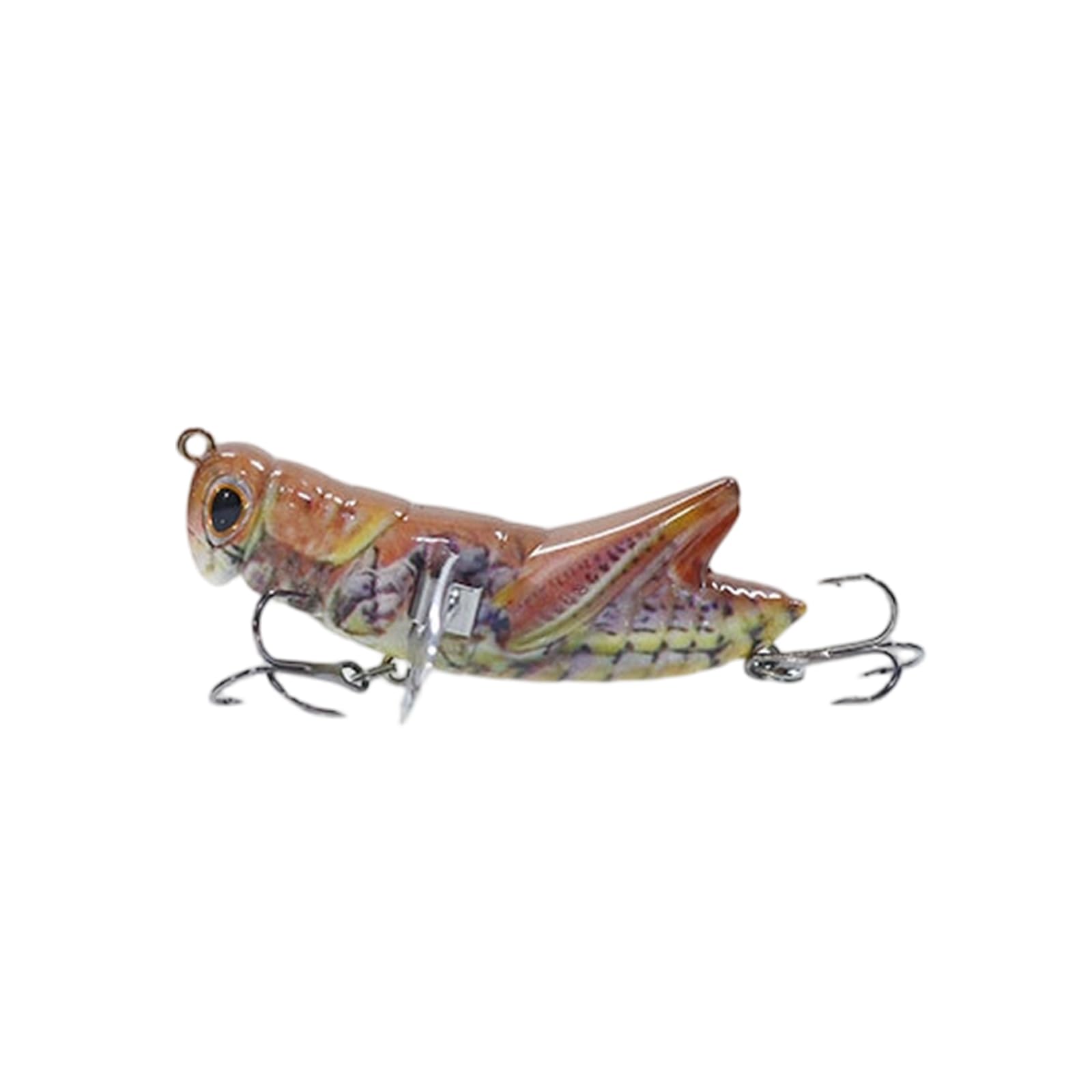 QIAOLIDA Professional 3D Eye Fishing Lures With Realistic Swimming Action Sea Fishing Tackles Artificial Crickets Baits