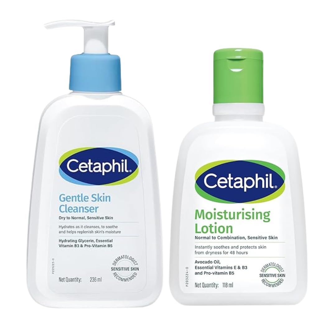 Cetaphil Moisturizing Lotion, 100 ml and Gentle Skin Cleanser for Dry skin, 250 ml-picture-26
