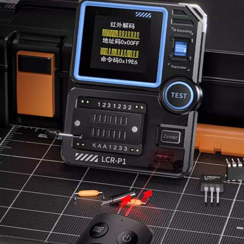 Testeur de transistor JFET multifonction avec écran LCD pour composants