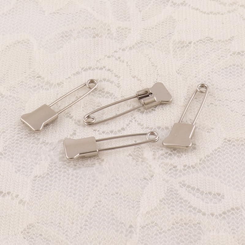 Agrafka, 25×8mm 200 szt. Duże agrafki, metalowe przywieszki Małe agrafki, stop