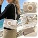 Imagen de BSITSSS Bolso Mujer Flores Paja