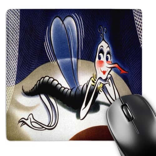 3dRose Madam Malaria Mosquito Mousepad