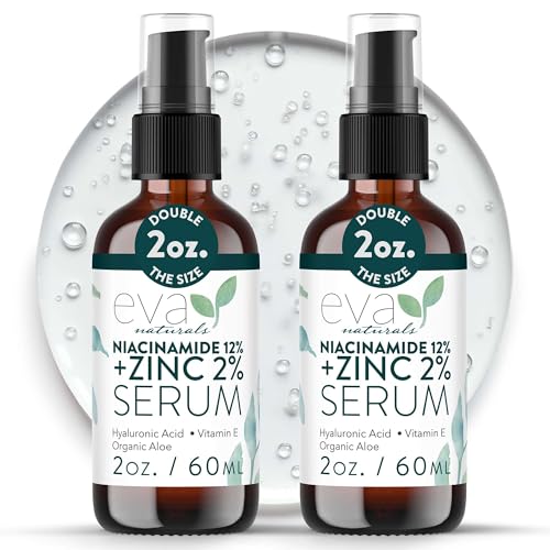 Eva Naturals Niacinamide 12% + Zinc Face Serum
