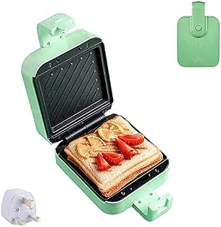 GRBD 1 Piece Mini Sandwich Maker Portable Panini Press Grill Non-stick Panini Sandwich Maker Suitable for Omelets, French Toast, Waffles, Pies