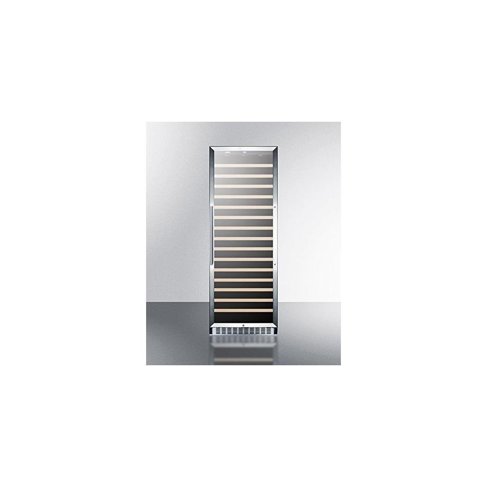 Summit SWC1926 Wine Chiller Beverage Refrigerator, Glass/Black