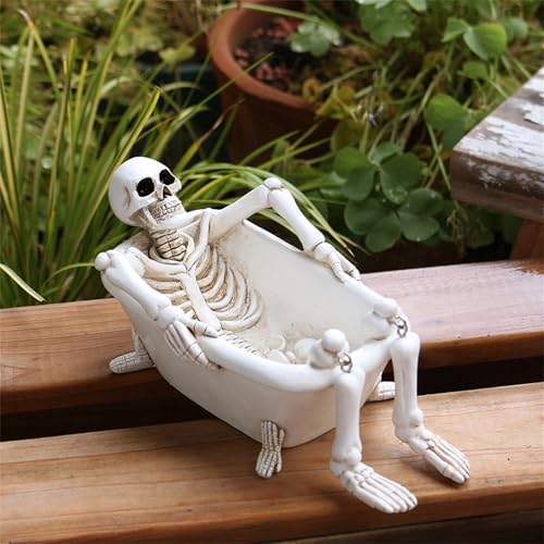 Pot de fleurs Halloween résine protégeant vos succulentes des chocs