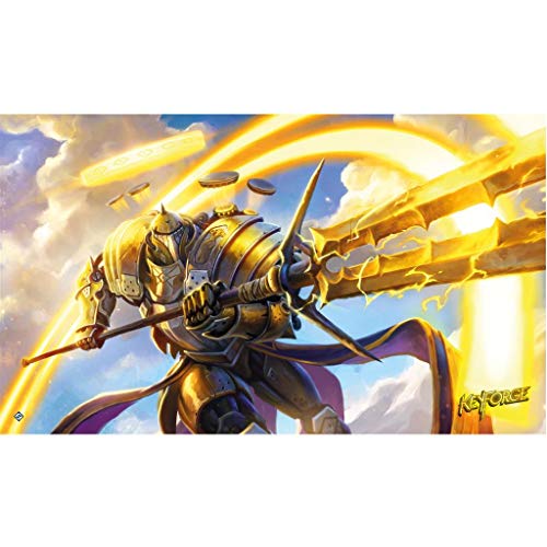 Che tu stia partecipando a un torneo di alto livello o semplicemente giocando a tavola della cucina, questo tappeto di alta qualità presenta le tue carte in modo impressionante, con fantastiche illustrazioni dell'enigmatico mondo di keyforge