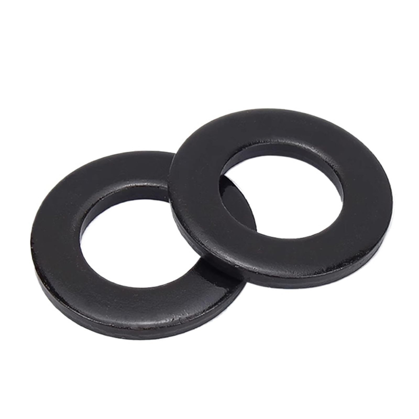 M1,6 M2 M3 M5 M6 M8 M10 M12 M14 M16 SUS304 A2 Edelstahl Unterlegscheiben Dichtung schwarz verzinkt(M3x10x0.8 x100pcs)