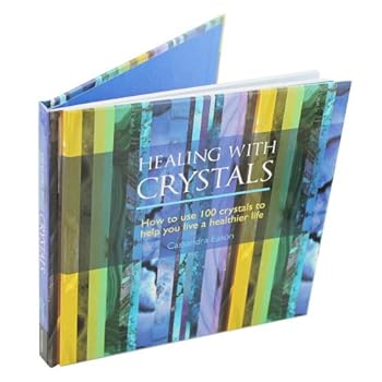 Hardcover Healing With Crystals Book
