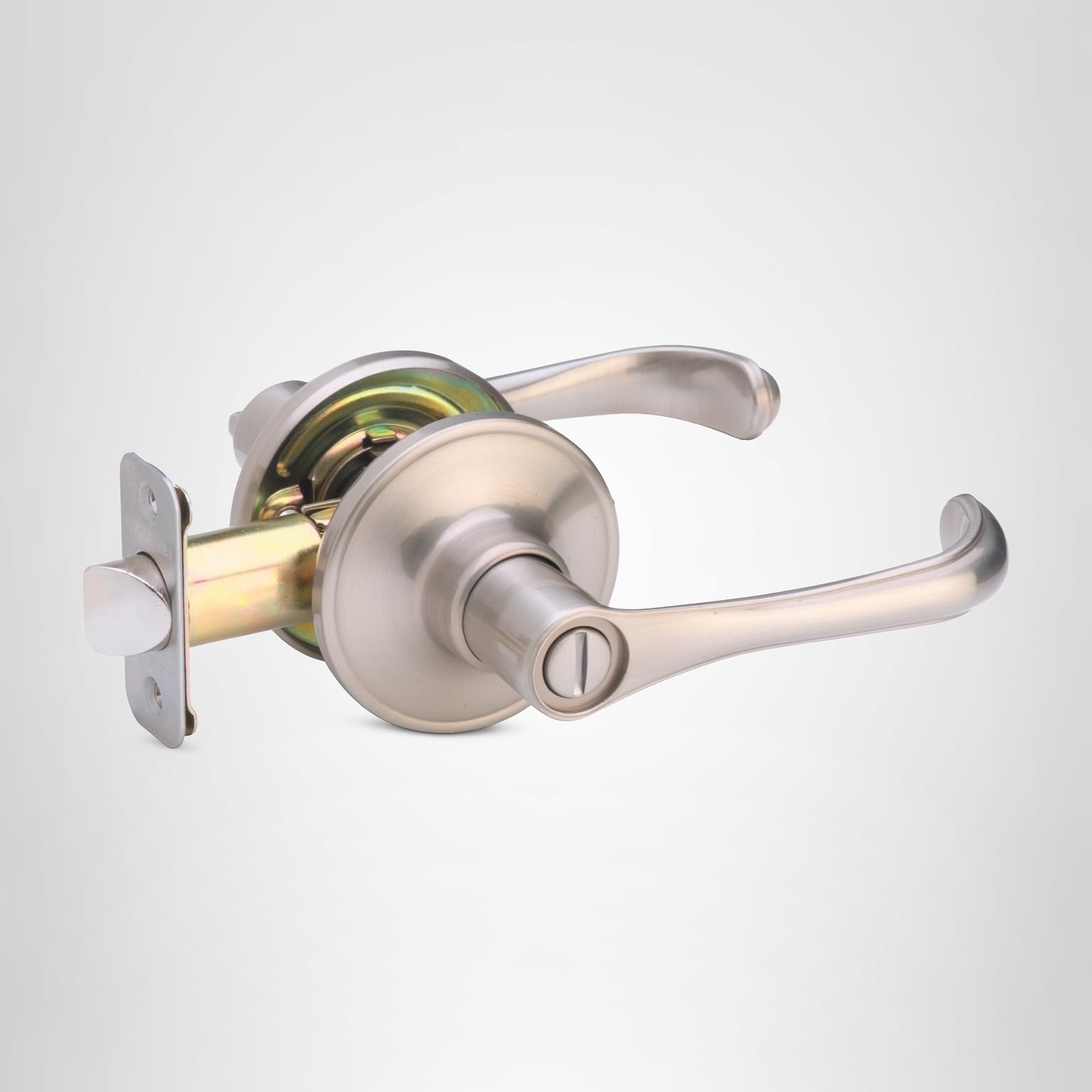 J-Series by Schlage Torino Door Lever with Standard Trim, Bed