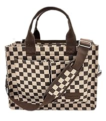 New Upgrade Plus Brown Checkerboard