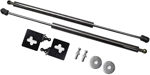 Miniatura 8 de TSUBASA Soportes de elevación para Nissan Skyline GT-R GTR R33 1993-1998 Capó delantero Modificar fibra de carbono Amortiguadores de choque cargados