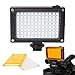 Produktbild ULANZI LED 96 ununterbrochen auf Kamera LED Instrumententafel-Leuchte, beweglicher dimmbarer Kamera-Kamerarecorder führte Instrument-Videoleuchte für DSLR Kamera Canon, Nikon, Sony, Panasonic